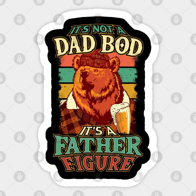 Its Not a Dad Bod Its a Father Figure Sticker by aneisha